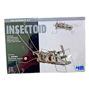 New Insectoid Robotic 4M Fun Mechanics Kit - Easy to build - 8 years & Up